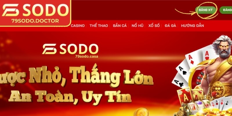 Đăng Ký 79sodo 3 Thực hiện các bước theo hướng dẫn giúp bạn đăng ký 79Sodo nhanh chóng
